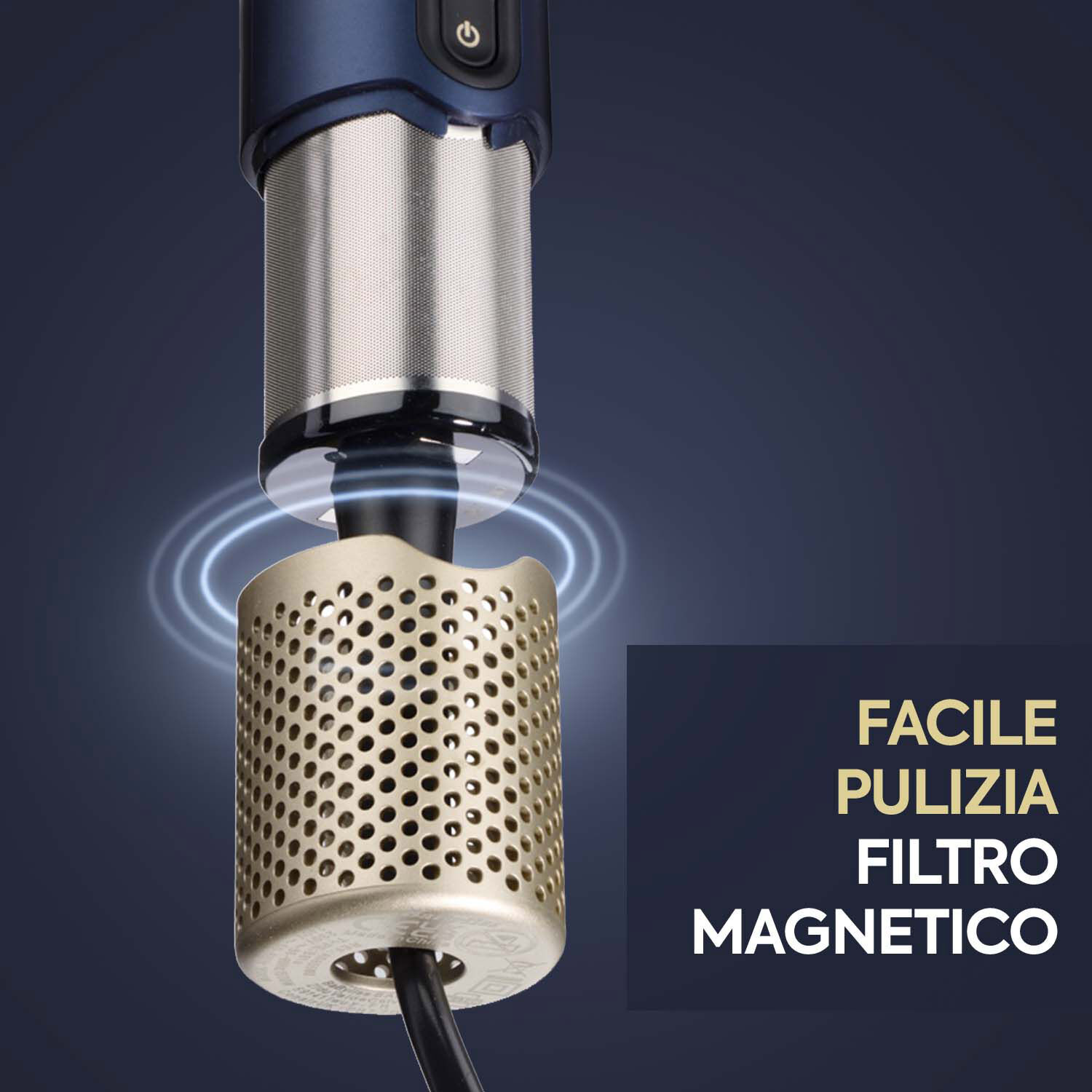 FACILE DA PULIRE Filtro magnetico